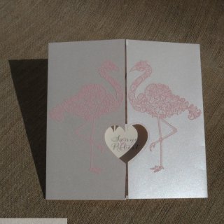 Flamingo 17 - 2 Einladung