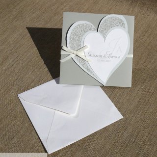 Romantic Heart 7 - 2 Einladung